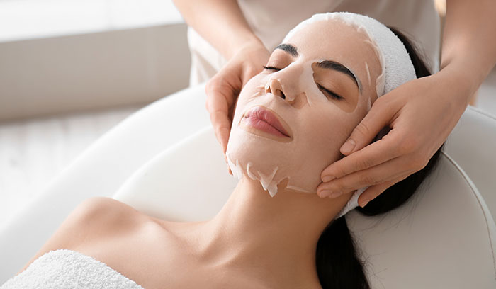 WOW Facial results for client at Ruthin clinic